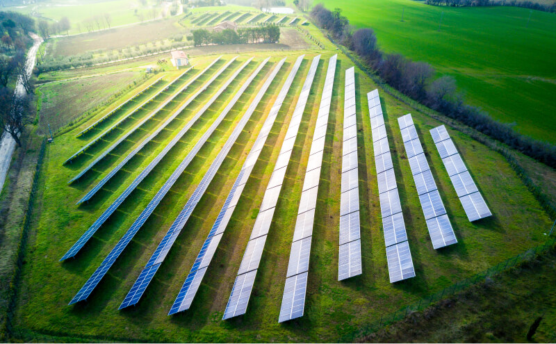 Mobile version of solar parks