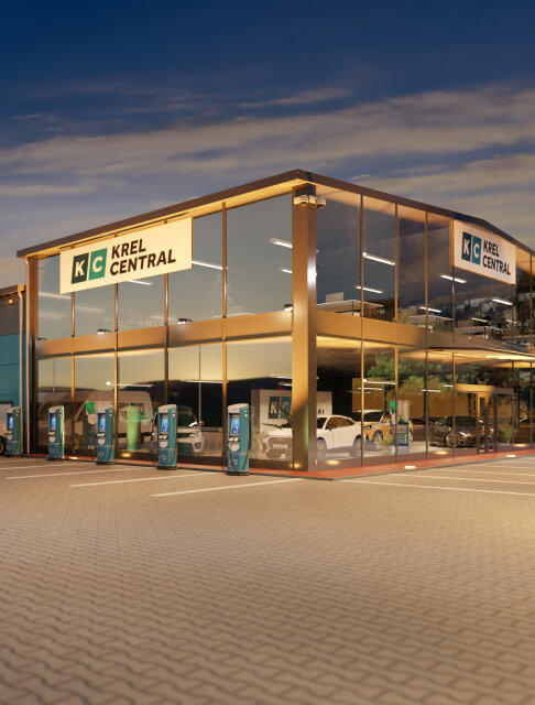 Visualisation of Krel Central a.s.